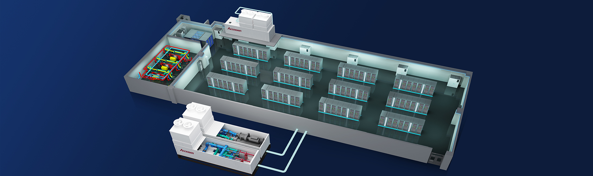 AIS預制化集成冷站（室內型）